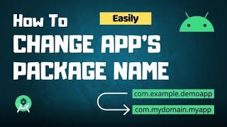 How to change Package name in Android Studio 2024 || Easy and Simple.