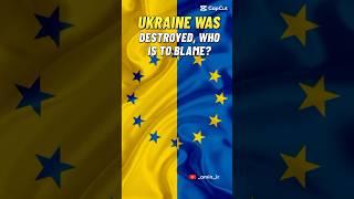 Ukraine was destroyed, who is to blame? #ukraine #zelensky #war