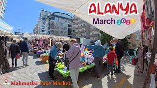 Alanya Mahmutlar Fake Market [Saturday] | March 01, 2025 [4K HD/60 fps]