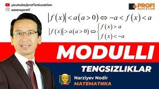 MODULLI TENGSIZLIKLAR