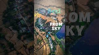 Drone View Of Dashpur Village  #shortsfeed #drone #youtubeshorts #shorts