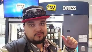 Best Buy Express Disposable Phones Tech / Accessories Being Sold At Kiosk's vending machines