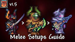 Melee Loadouts Guide - Terraria Calamity 1.5 Draedon Update