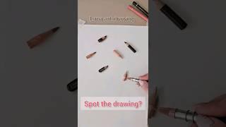 spot the drawing..  | Luna art drawing #shorts #drawing #art #asmr #spot