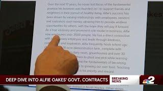 Potential discrepancies found in Alfie Oakes government contract