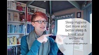 Establishing good sleep hygiene