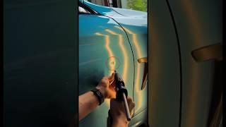 BMW door ding | Paintless Dent Removal