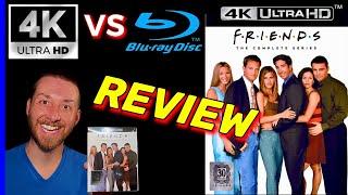 FRIENDS 30th Anniversary Complete TV Series 4K UltraHD vs Blu Ray Image Comparison Review & Unboxing