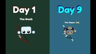 Starve io Speedrun: Dragon Bow in 9 Days!