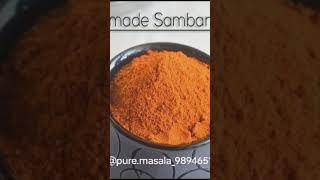 PURE MASALA Newly introduced Home made sambar powder. @9894651047