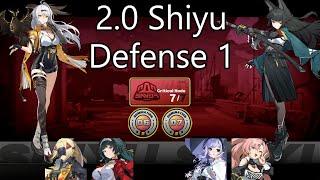 Zenless Zone Zero 2.0. Shiyu Defense 1 - 6 (2:22) & 7 (2:44). M0W0 | YiXuan / Miyabi