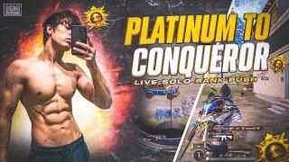 Platinum To Conqueror Rank Push Live#shorts #bgmi #gameplay #bgmilive #shortlive