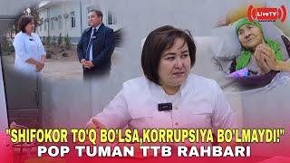 Pop TTB rahbari korrupsiyaga qanday yechim topdi? Zamira opa bilan suhbat  #2023 #pop #namangan