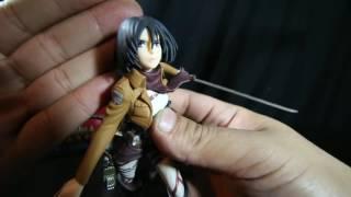 Mikasa Ackerman Figure Unboxing | Attack On Titan