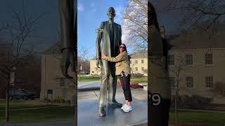 Compared to the tallest man in the world #tall #tallfamily