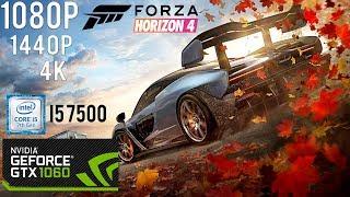 Forza Horizon 4 - GTX 1060 6GB - i5 7500 - 16GB RAM - 1080p - 1440p - 4K