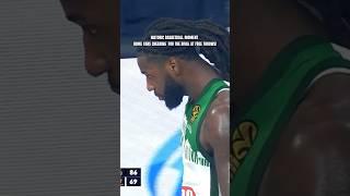 HISTORIC BASKETBALL MOMENT | Home fans CHEERING  for the RIVAL at free throws | Mathias Lessort