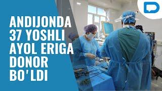 Андижонда 37 ёшли аёл эрига донор бўлди/Аndijonda 37 yoshli ayol eriga donor boʼldi