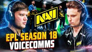 NAVI Voicecomms vs Faze, Apeks, Eternal Fire, 5yclone at ESL Pro League S18