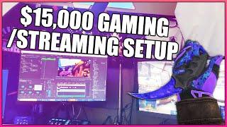 MY INSANE 15K GAMING SETUP REVEAL!! [TurboMotionZ 2020 Setup]