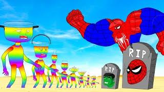 Rescue HULK & SPIDERMAN From Team MONSTER RADIATION : Returning From The Dead SECRET - FUNNY