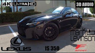 2021 Lexus IS 350 F Sport | 4K 60FPS | POV Test Drive | Binaural Audio