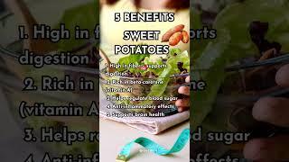 5 HEALTH BENEFITS OF SWEET POTATOES  |    #dietplan #lowcarbdiet #keto #healthyfood #weightlossdiet