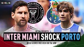 Lionel Messi FREE-KICK gives Inter Miami win over FC Porto | How far can Inter Miami go? | Scoreline