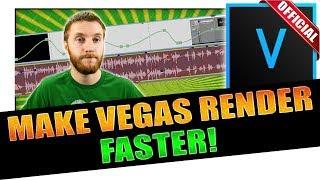 Simple Trick To Render Faster in Vegas ‍ VEGAS Tutorial #50 