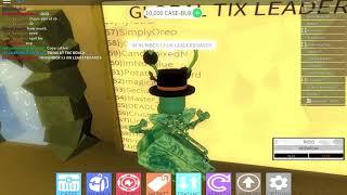*NUMBER 53 ON GLOBAL TIX LEADERBOARDS* (Case Clicker) (ROBLOX)