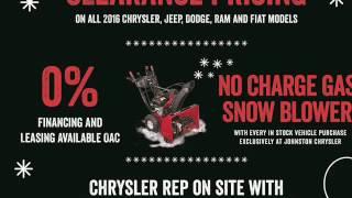 Johnston Chrysler's Black Friday Event 2017