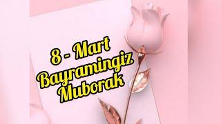 8-Mart Bayram Muborak. CHIROYLISIZ...Sher