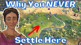 (Civ 6) 5 Settling Mistakes EVERYONE Makes In Civilization 6 || Guide For Civilization 6