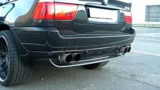 BMW X5 3.0d Super Hammer Sound E53 Sport Exhaust by MERCANI DESIGN