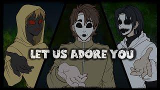 Let us adore you // Slenderman's proxies & Ticci Toby // Creepypasta // animation meme [Loop]