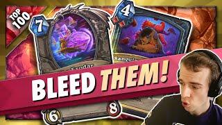 I EASILY hit Legend with my BLOOD DK! - Hearthstone Thijs