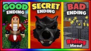 Riding Hood [Story] - All 3 Endings | Roblox