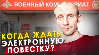 КОГДА ЖДАТЬ ЭЛЕКТРОННУЮ ПОВЕСТКУ. ЧТО БУДЕТ ПРИ УДАЛЕНИИ ГОСУСЛУГ ?