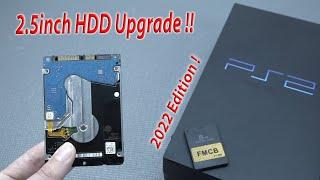 2.5 inch HDD 2TB Upgrade For Your PS2 in 2022 ! 