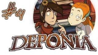 Deponia / Депония - Прохождение игры - Ингредиенты для эспрессо [#4] | PC