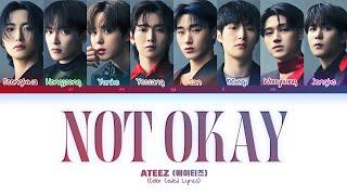 ATEEZ —  NOT OKAY  — [Color Coded Lyrics] — ANGIE STAR