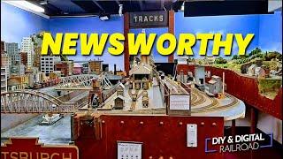 One of these Model Railroads MADE THE NEWS!