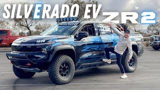 Chevy Silverado EV ZR2 Full Tour! 1,100 HP Tri-Motor Race Truck