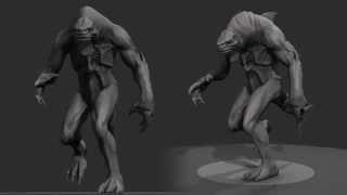 Creature Rig Test - Rough Walk Cycle