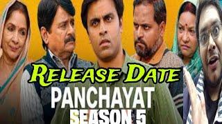 PANCHAYAT SEASON 5 RELEASE DATE CONFIRMED | PANCHAYAT 5 RELEASE DATE | PANCHAYAT LAST SEASON UPDATE