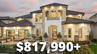 INSIDE A ULTRA LUXURY MEDITERRANEAN MODEL HOME IN AUSTIN TEXAS | $817k+ |4+ Bed |3+ Bath|3424+ SqFt