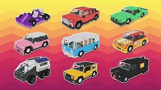 Cars, Cars, Cars - Minecraft Marketplace (PC, iPad, iPhone, Android, Switch, Xbox, Playstation)