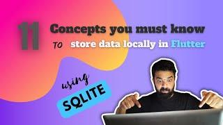 Flutter beginners tutorial: How to store data locally on a SQLite database in a Flutter app?