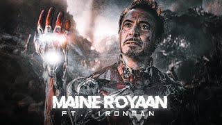 Iron Man X Maine Royaan | Iron Man Sad Status  | Efx Whatsapp Status | ft. Tony Stark 