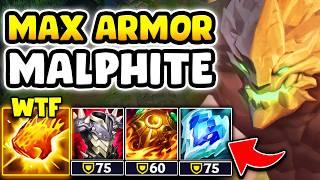 MALPHITE, BUT I ONLY STACK ARMOR ITEMS AND YOU DIE IF YOU HIT ME! (600+ ARMOR)